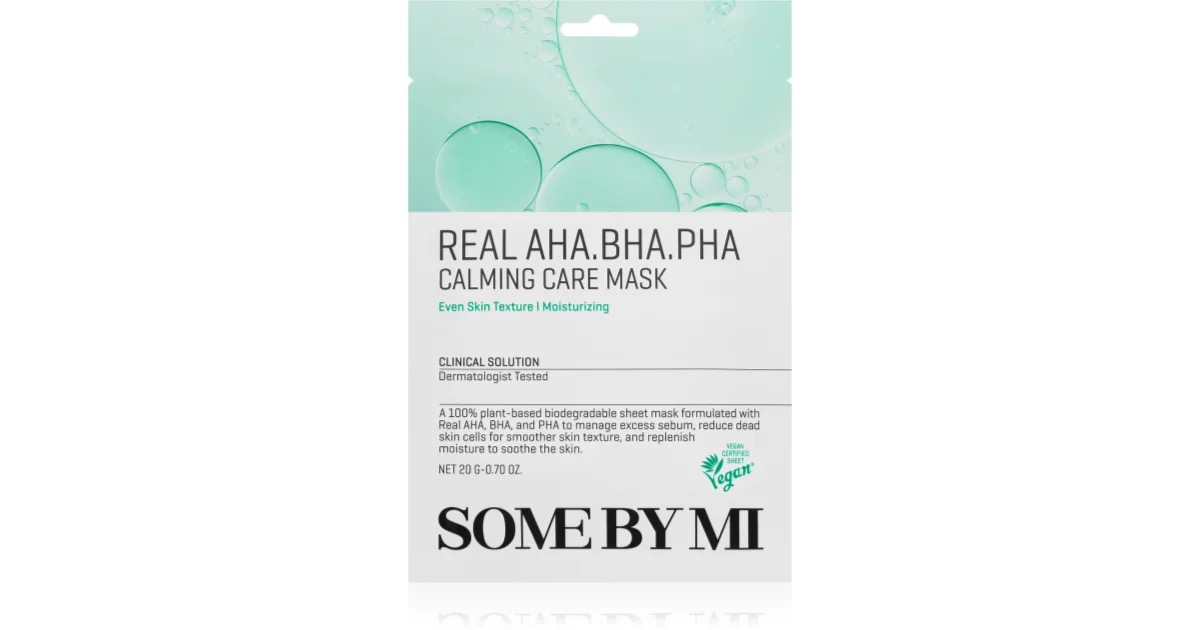 Some By Mi Clinical Solution AHA∙BHA∙PHA Calming Care Mask 1ks
