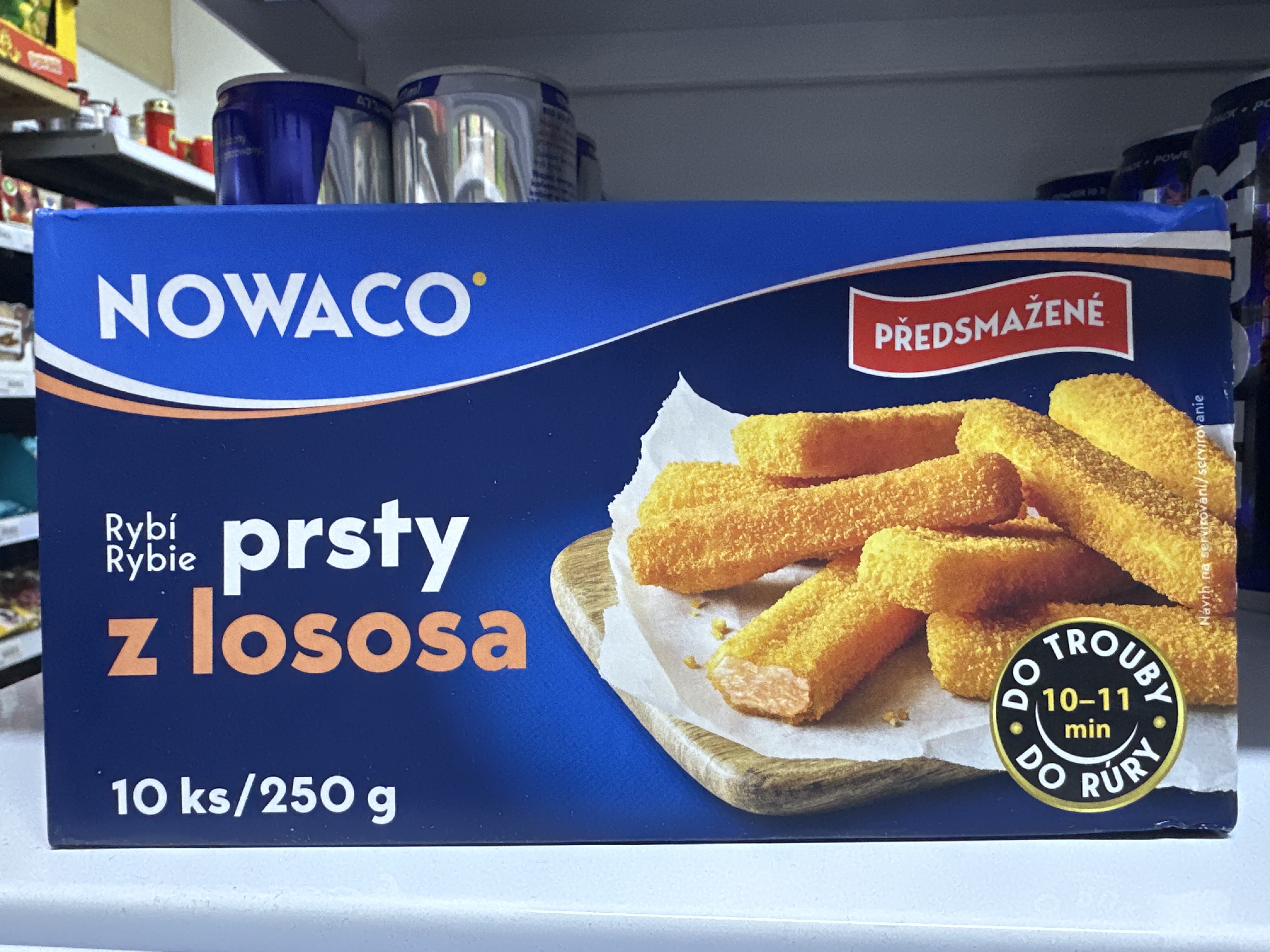 Nowaco lososové prsty 250 g