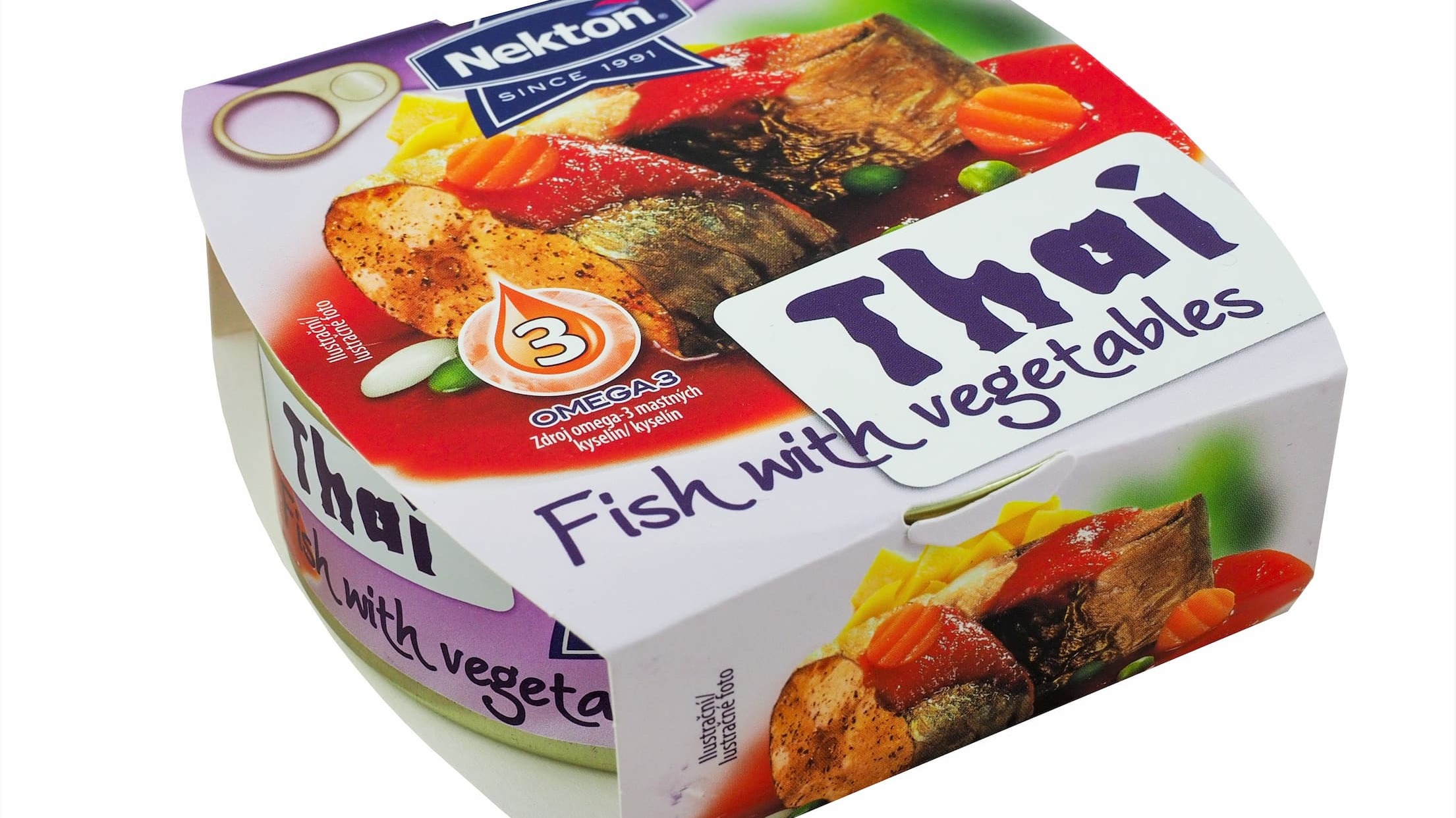 Nekton Opečená ryba se zeleninou na thajský způsob 200 g