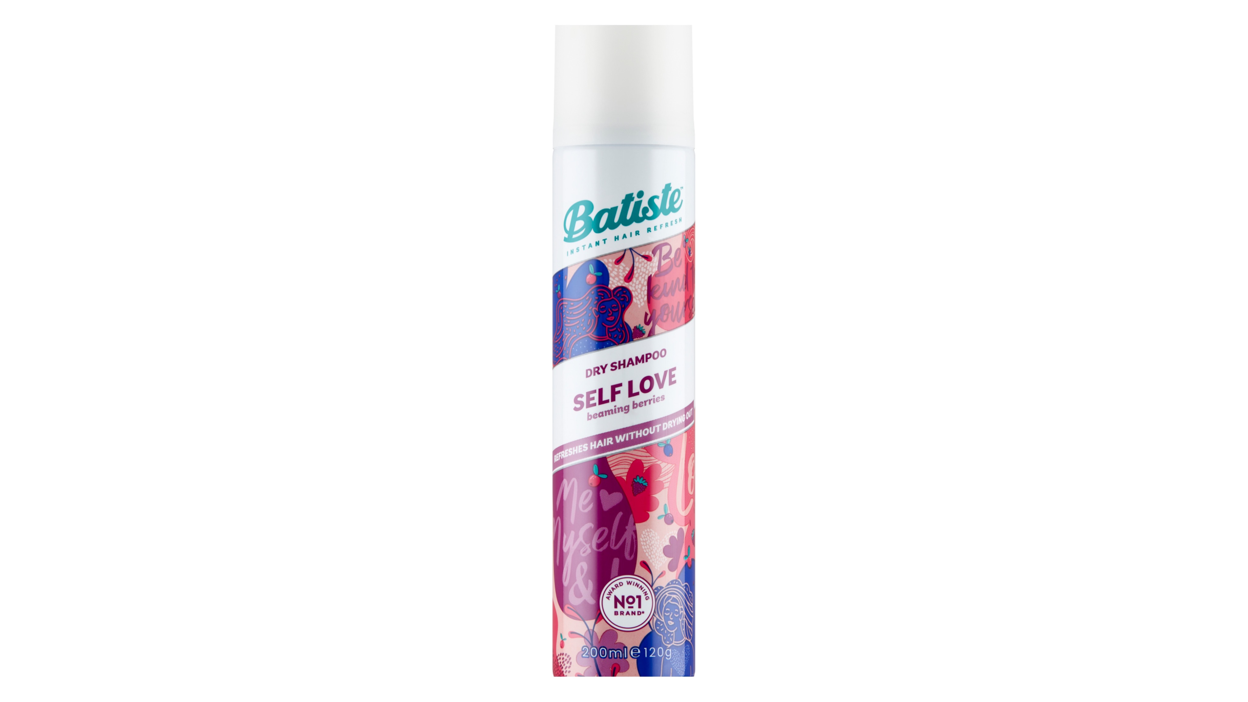 Batiste suchý šampon na vlasy Self Love beaming berries 200ml