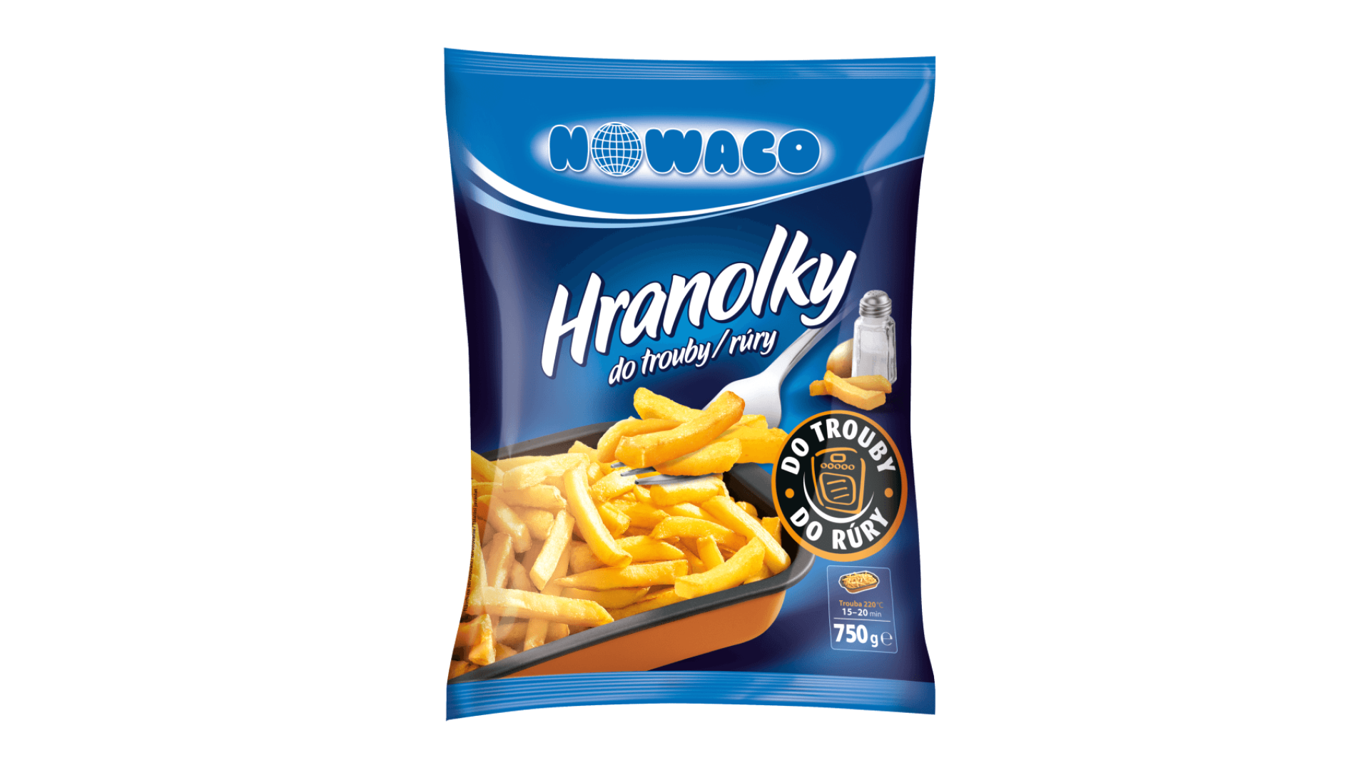 Nowaco Hranolky do trouby 750g