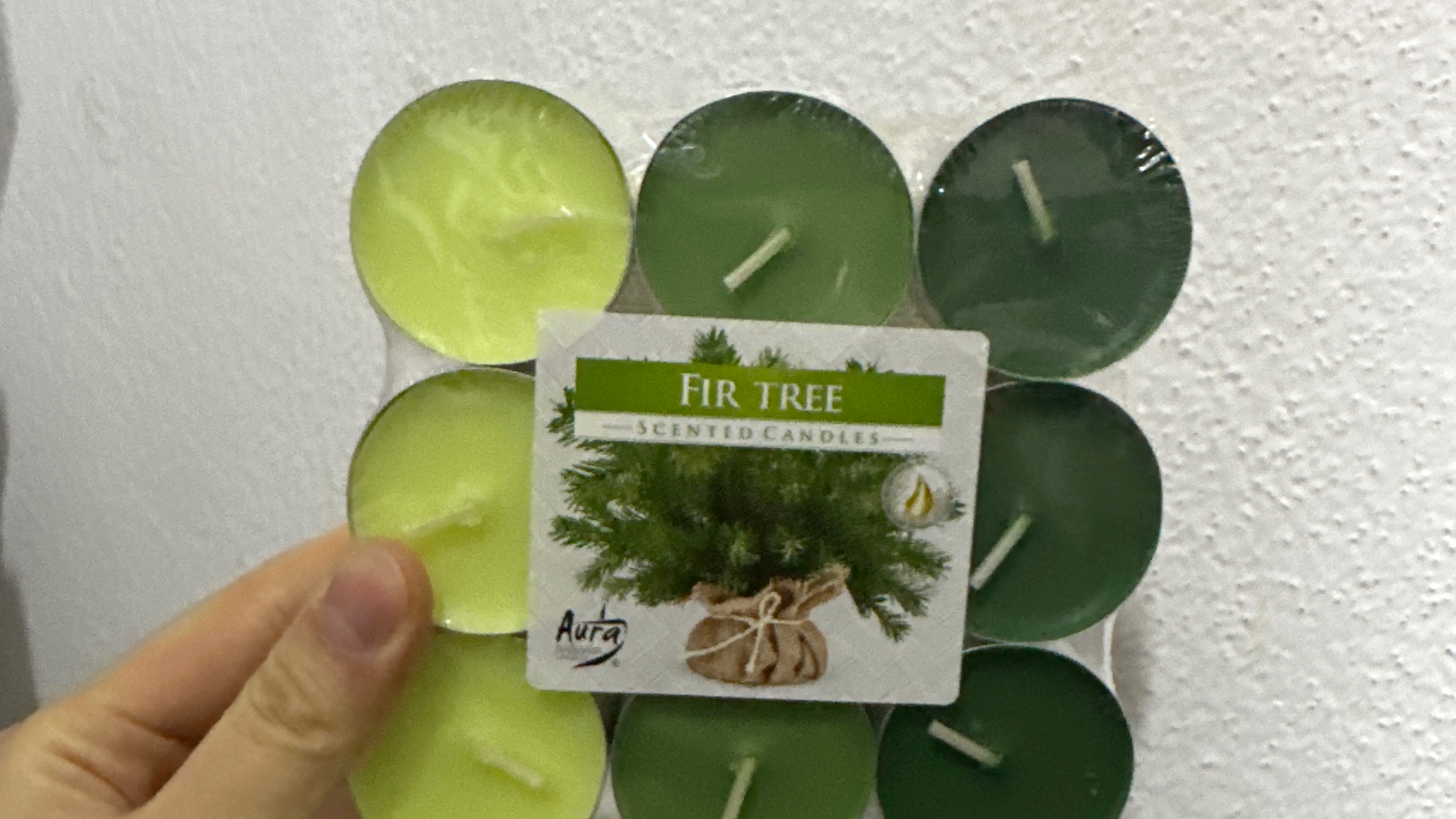 Vonné čajové svíčky Fir tree (Jedle) 18 ks