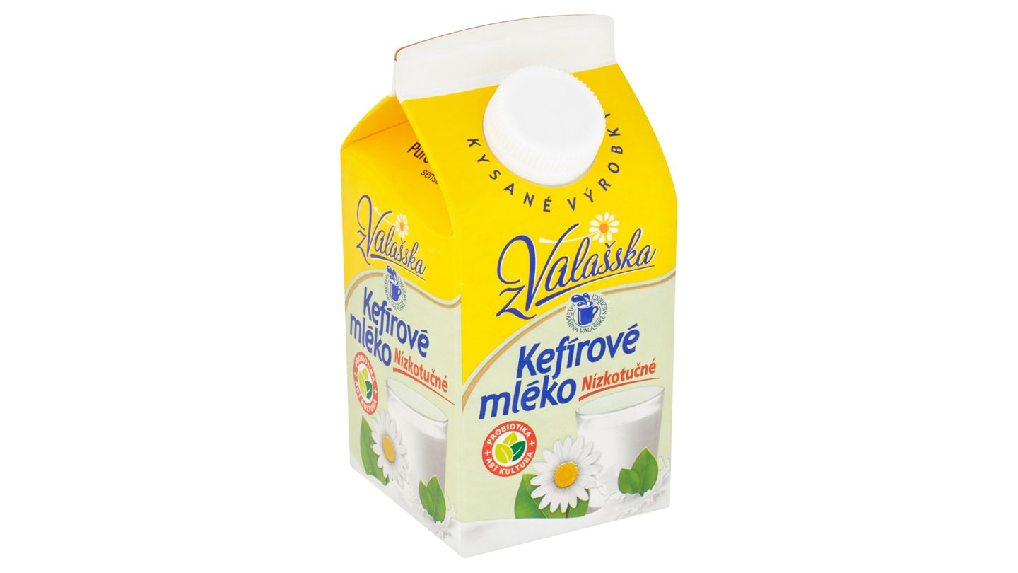Mlékárna Valašské Meziříčí Kefírové mléko nízkotučné 500g
