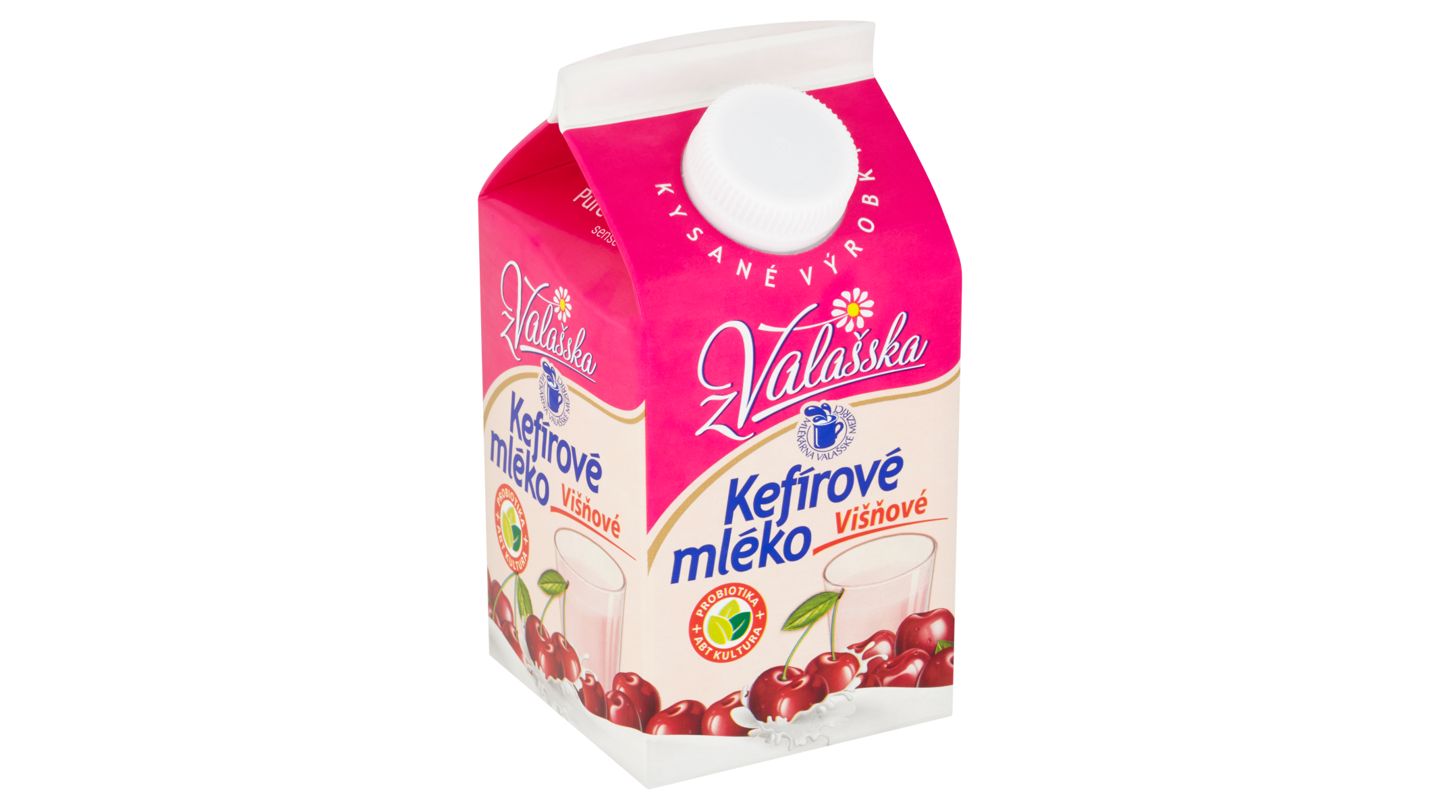 Mlékárna Valašské Meziříčí Kefírové mléko višňové 450g