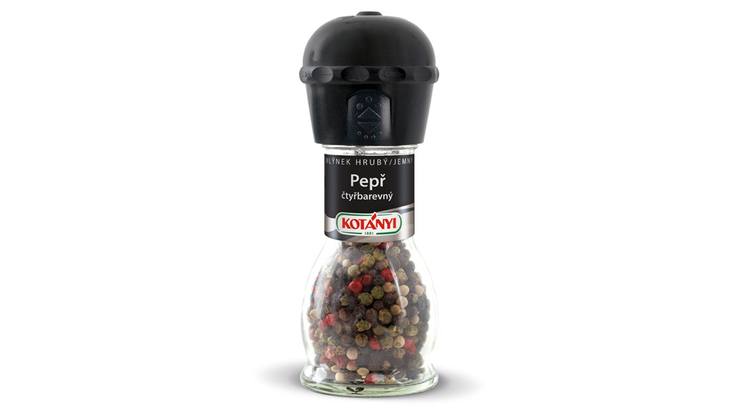 Kotányi Mlýnek Pepř čtyřbarevný celý 35g