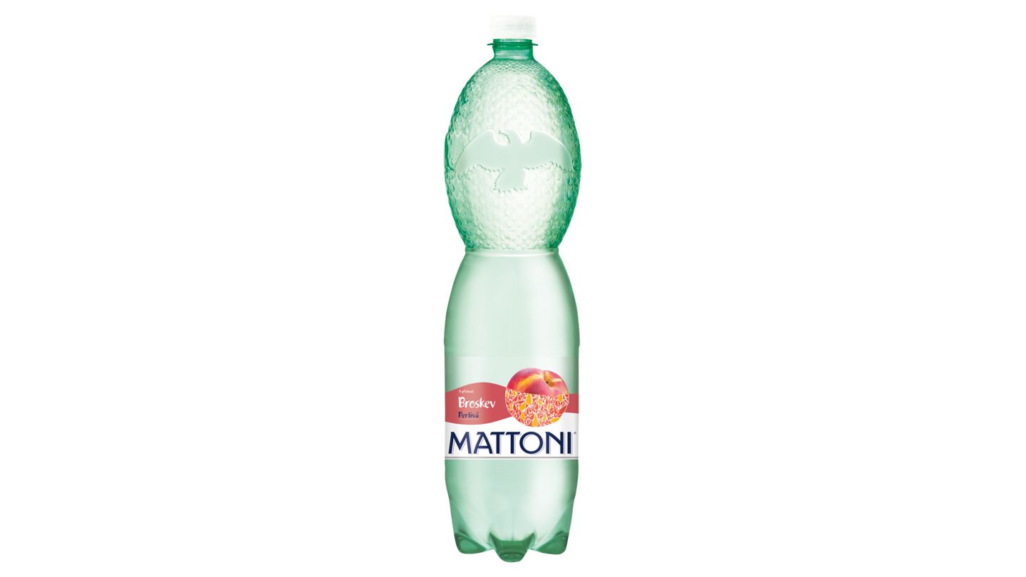 Mattoni - broskev perlivá 1,5 l