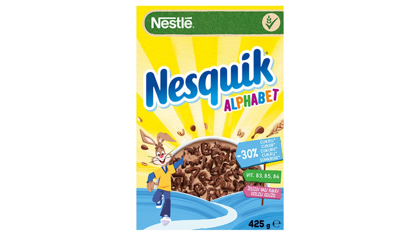 NESTLÉ NESQUIK ALPHABET 425g