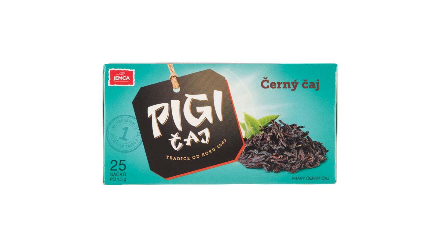 Jemča Pigi čaj černý 25 x 1,5g (37,5g)
