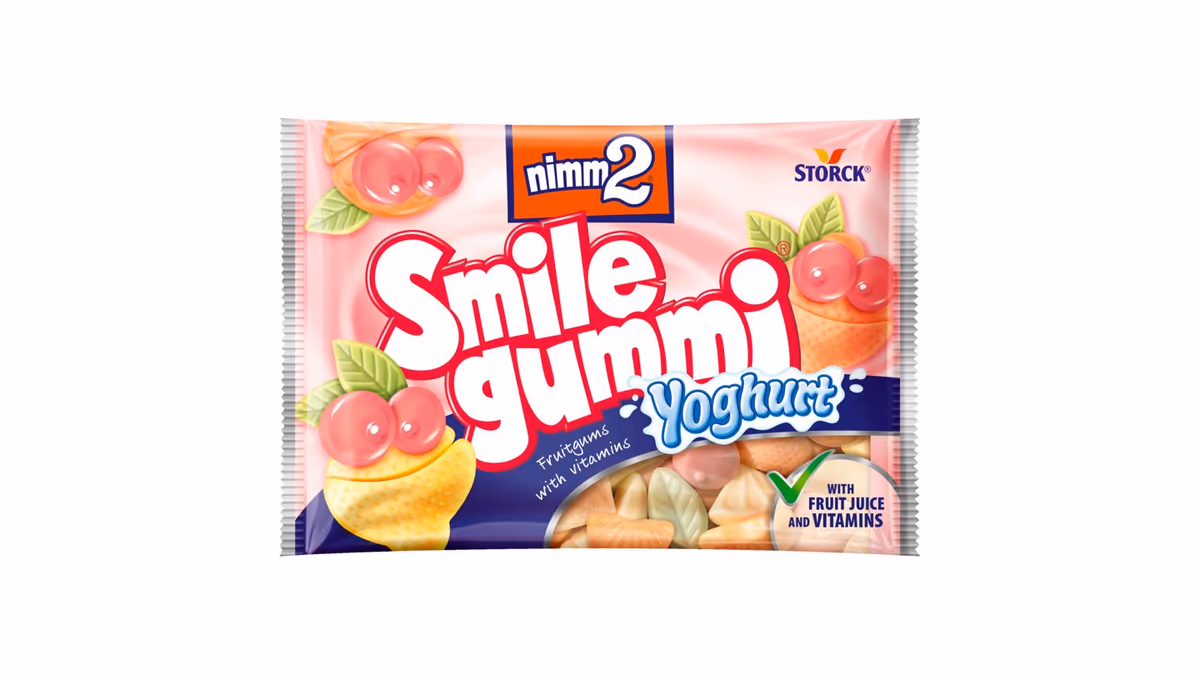 Nimm2 Smilegummi jogurtové bonbóny 100g