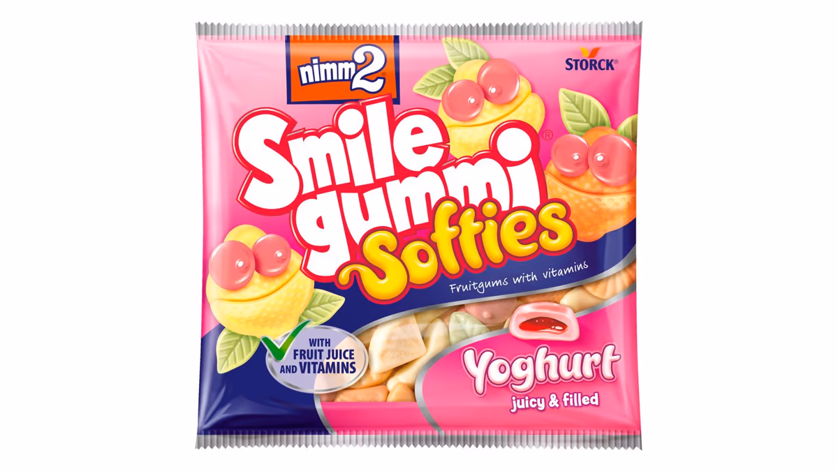 Nimm2 Smilegummi Softies jogurtové bonbóny 90g