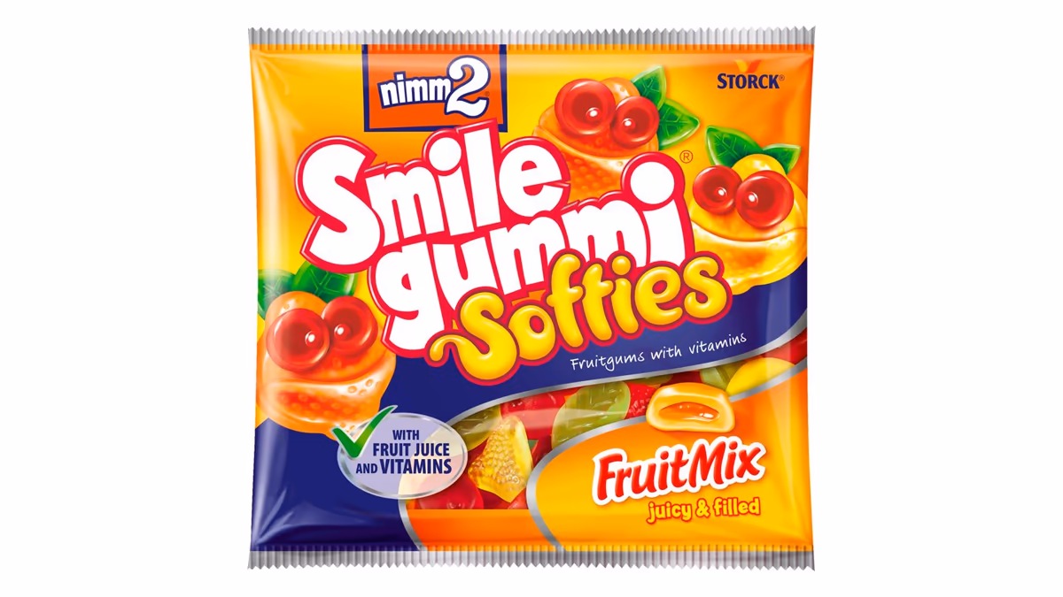 Nimm2 Smilegummi Softies ovocné bonbóny 90g