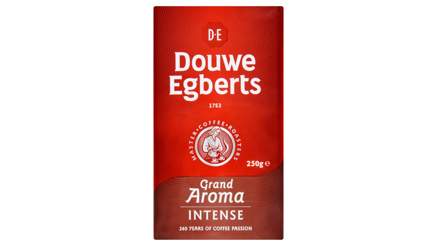 Douwe Egberts GRAND AROMA INTENSE mletá káva 250g