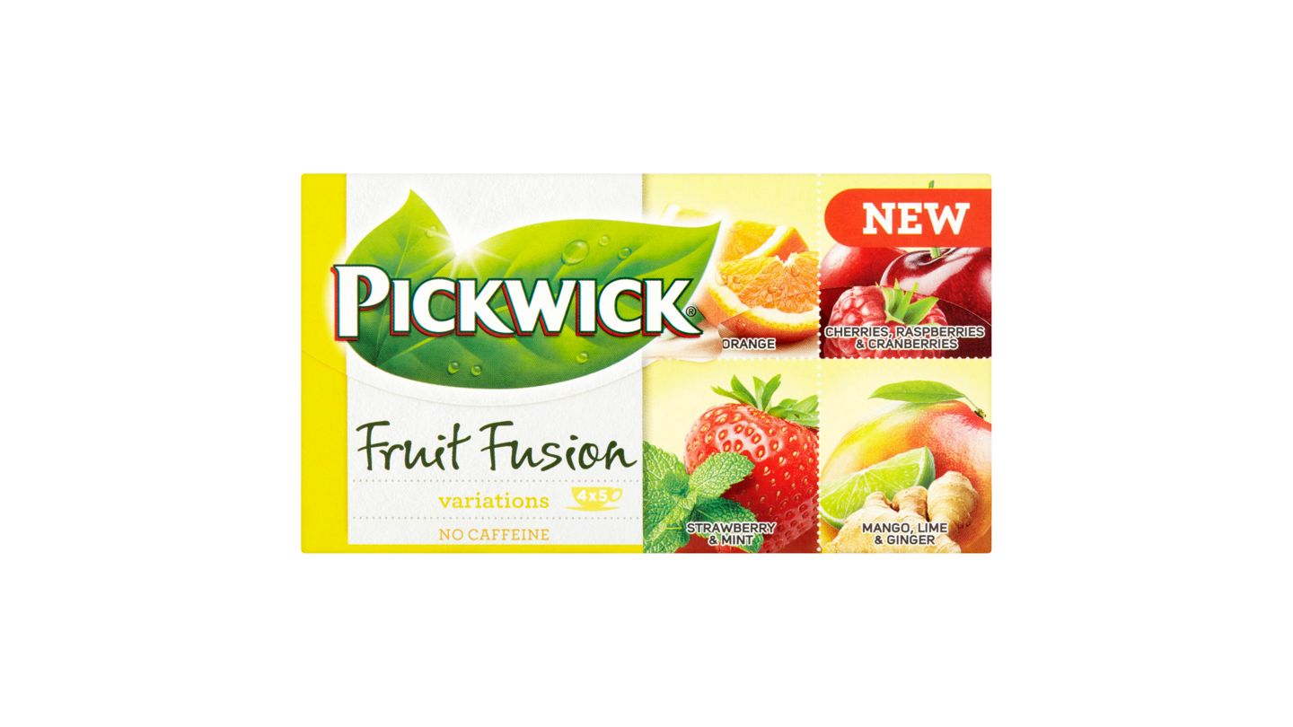 PICKWICK čaj Variace s pomerančem 20 ks 37,5g