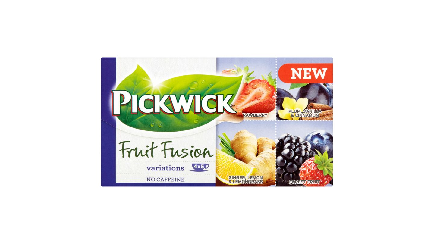 PICKWICK čaj Ovocné variace s jahodou 20 ks 38,75g