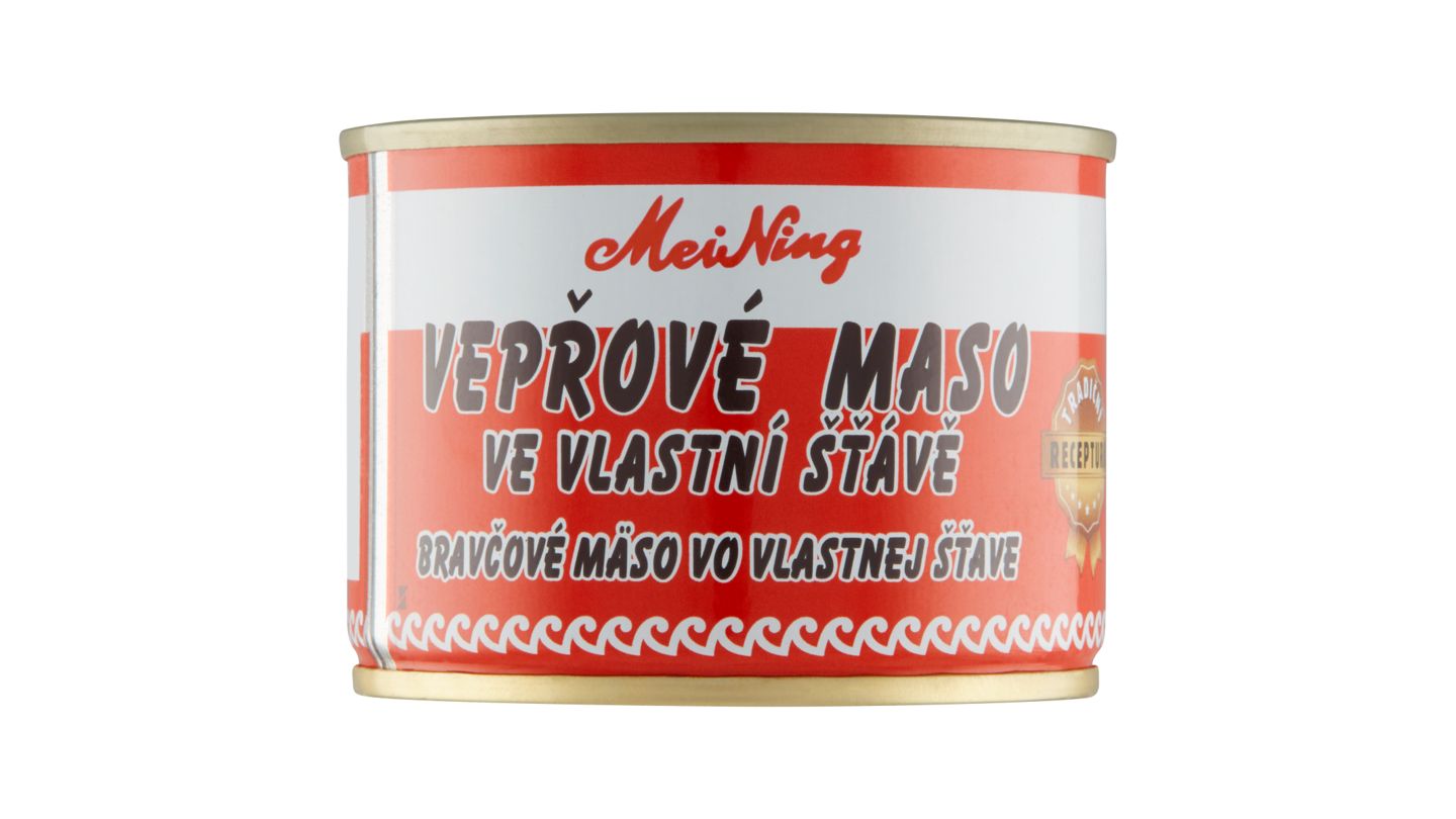 Mei ning Vepřové maso ve vlastní šťávě 180g