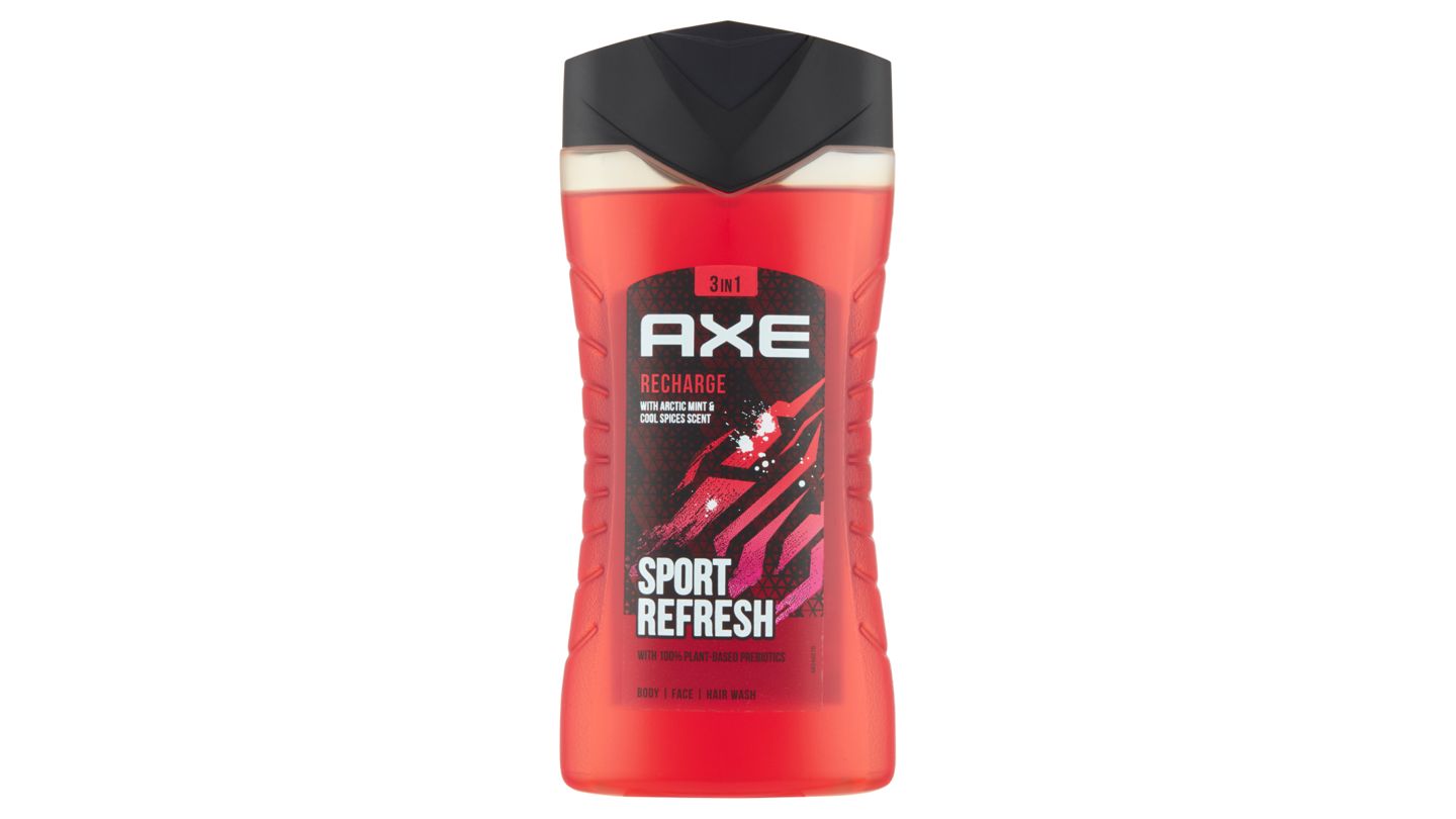Axe Recharge sprchový gel pro muže 250ml