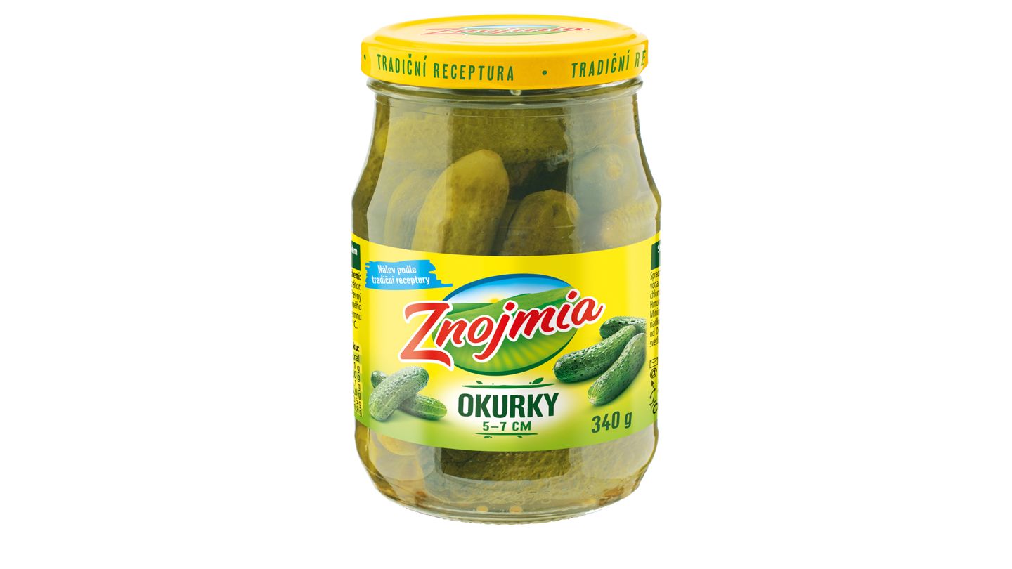 Znojmia Okurky 5-7 cm 340g