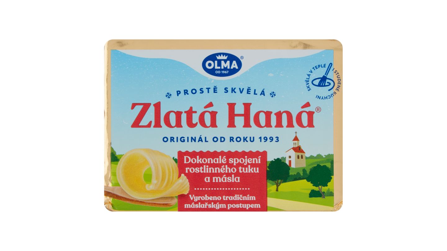 Olma Zlatá Haná Roztíratelný směsný tuk 250g