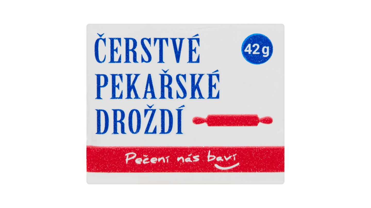 Čerstvé pekařské droždí 42g