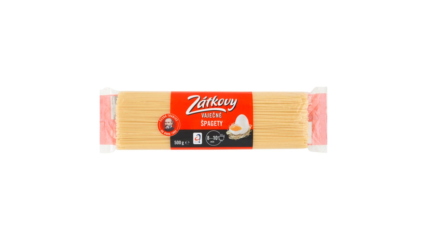 Zátkovy Vaječné Špagety 500g