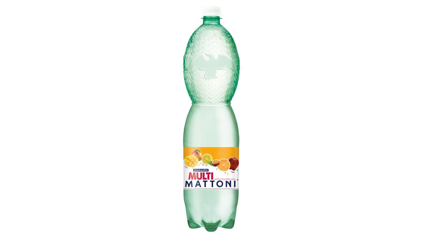 Mattoni Multi - s příchutí tropického ovoce jemně perlivá 1,5 l