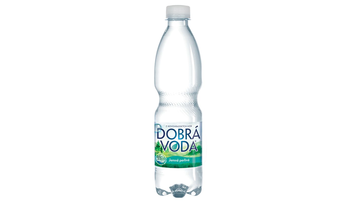 Dobrá voda - jemně perlivá 0,5 l
