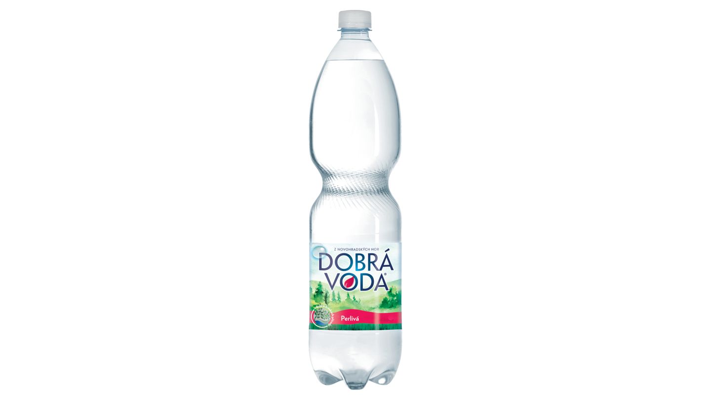 Dobrá voda - perlivá 1,5 l