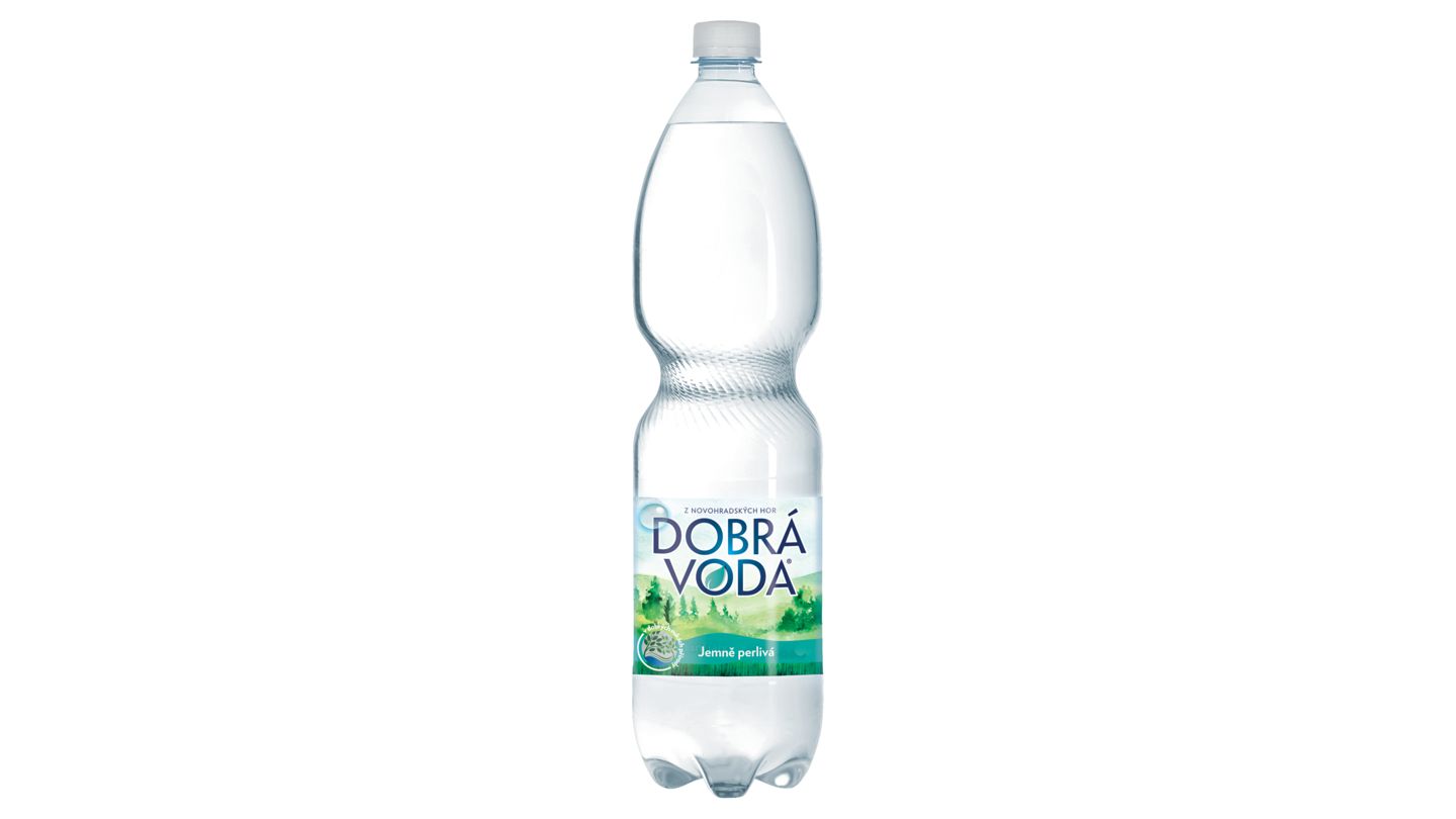 Dobrá voda - jemně perlivá 1,5 l