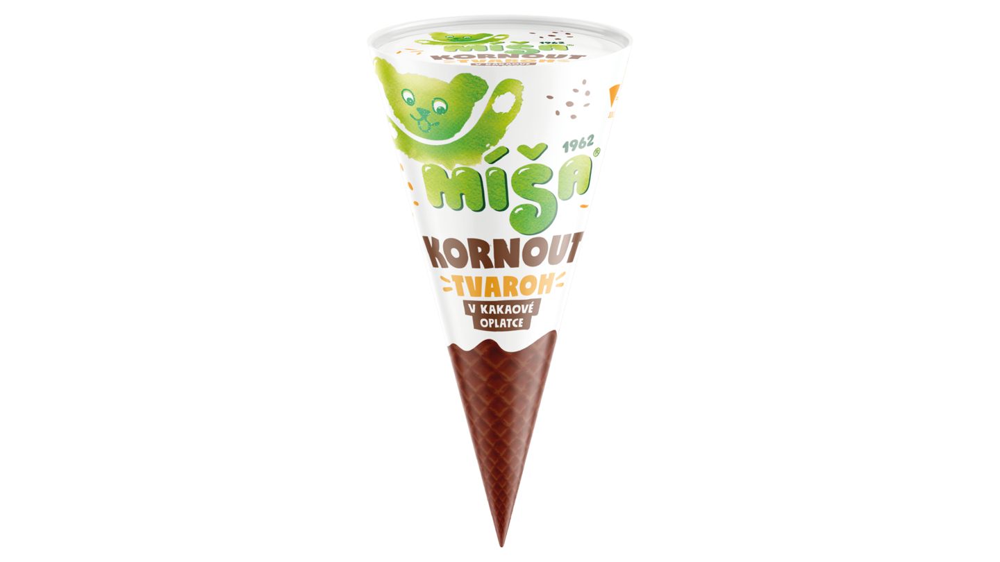 Míša Kornout tvaroh v kakaové oplatce 90ml