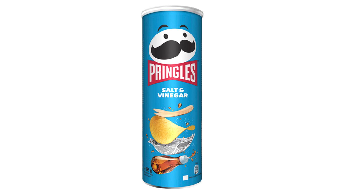Pringles Sůl a ocet 165g
