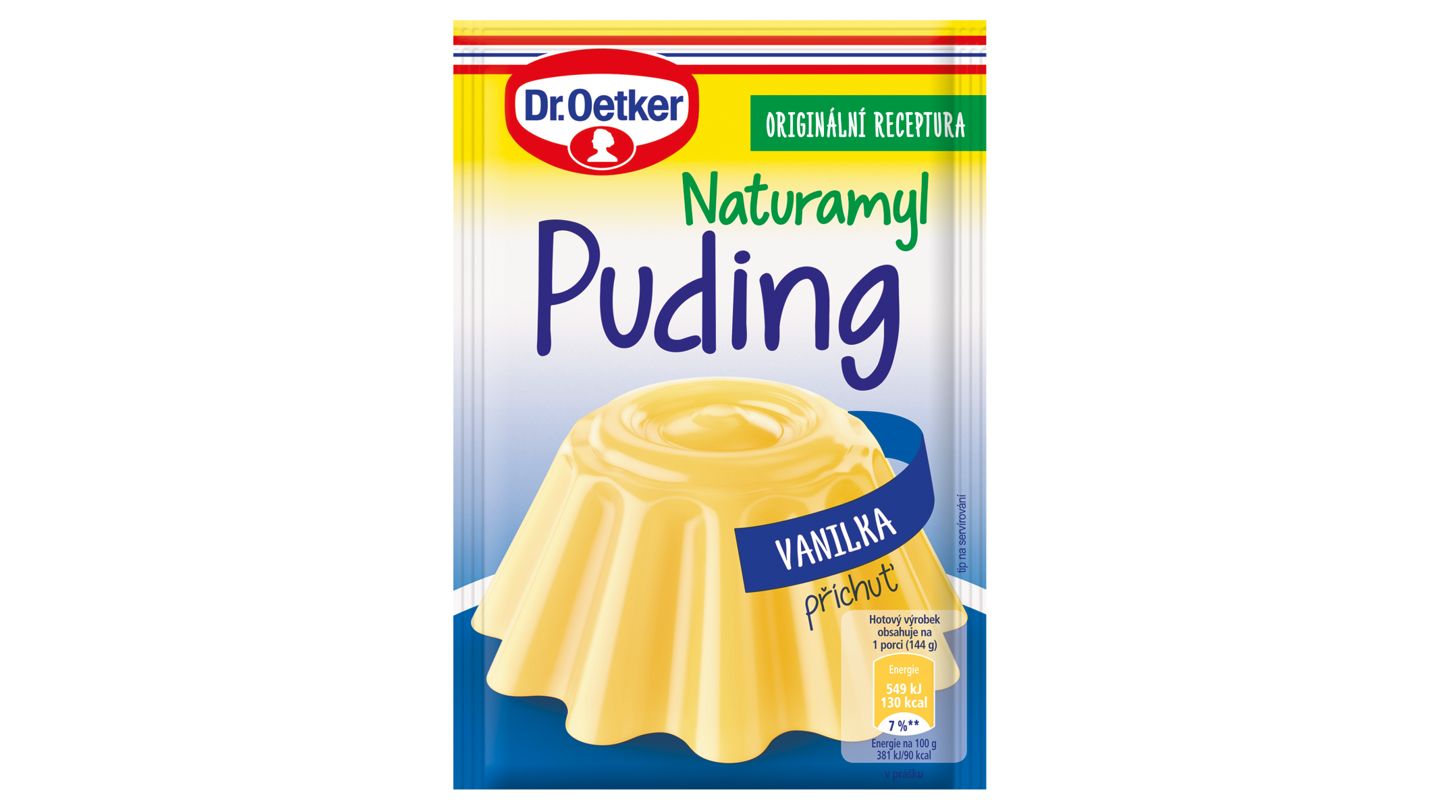 Dr. Oetker Naturamyl Puding příchuť vanilka 37g