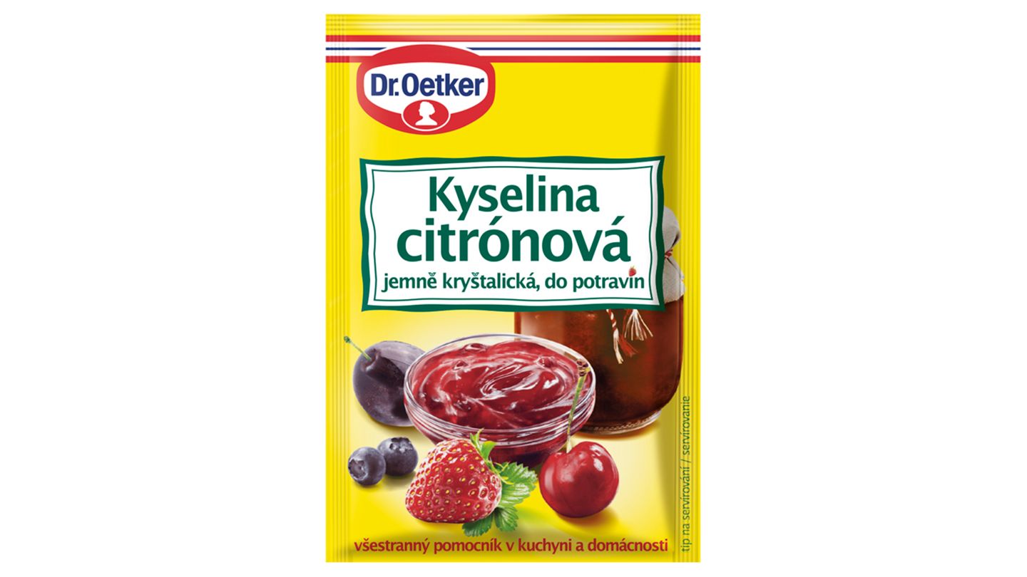 Dr. Oetker Kyselina citrónová 20g