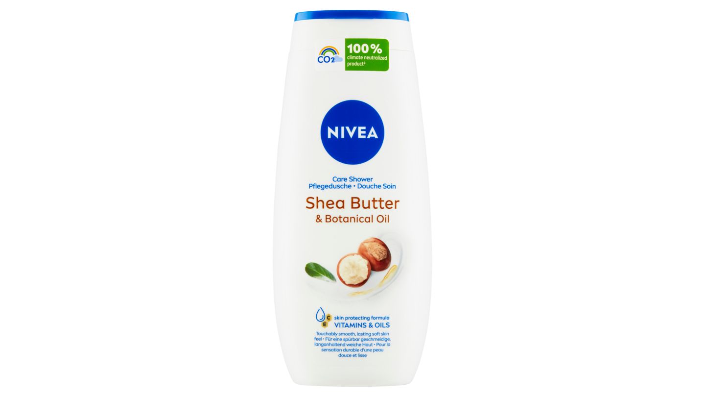 Nivea Shea Butter & Botanical Oil pečující sprchový gel 250ml