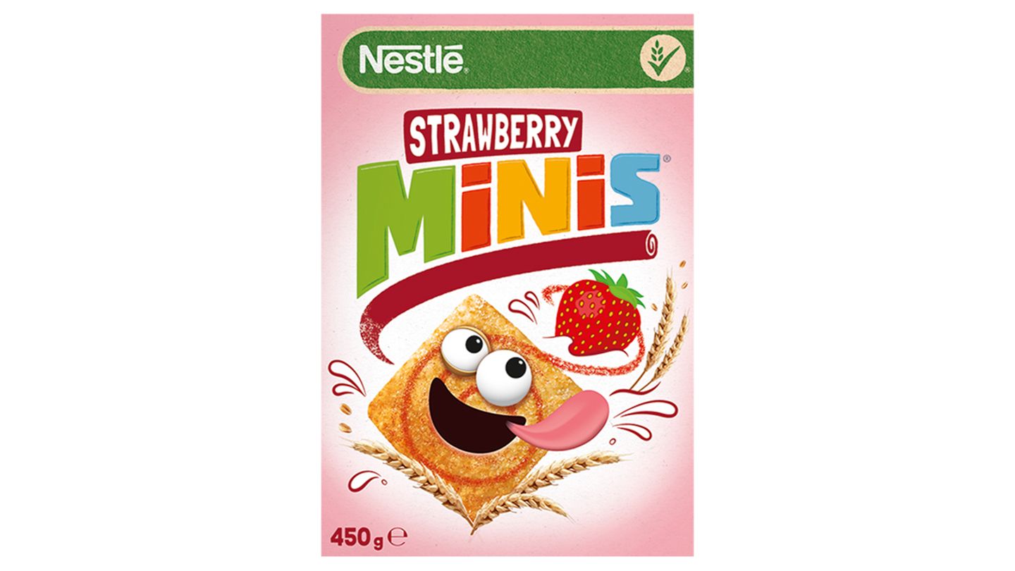 NESTLÉ STRAWBERRY MINIS 450g