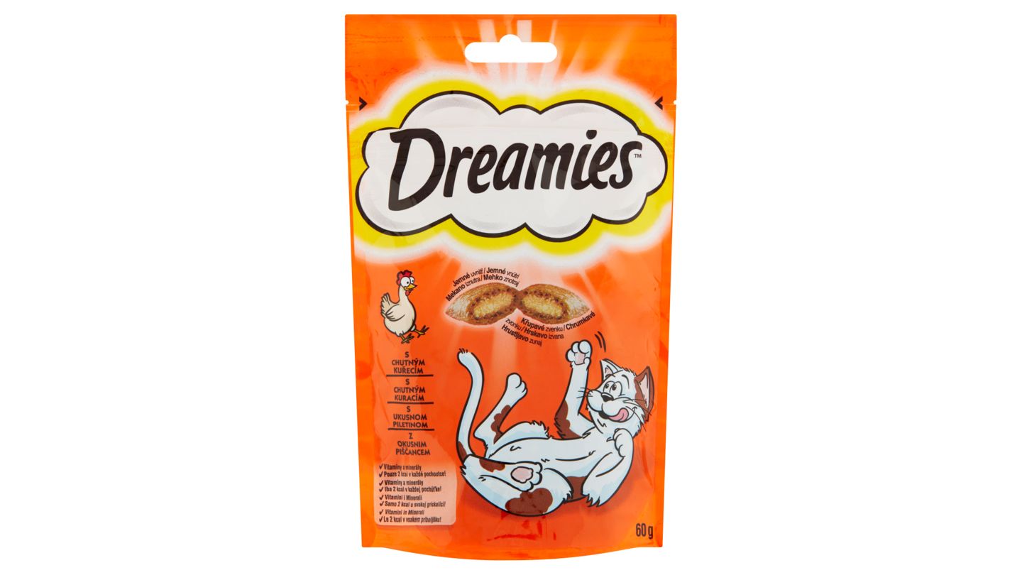Dreamies S kuřecím 60g