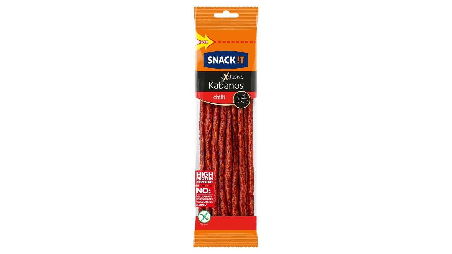 Snack !t Kabanos Exclusive s chilli 120g