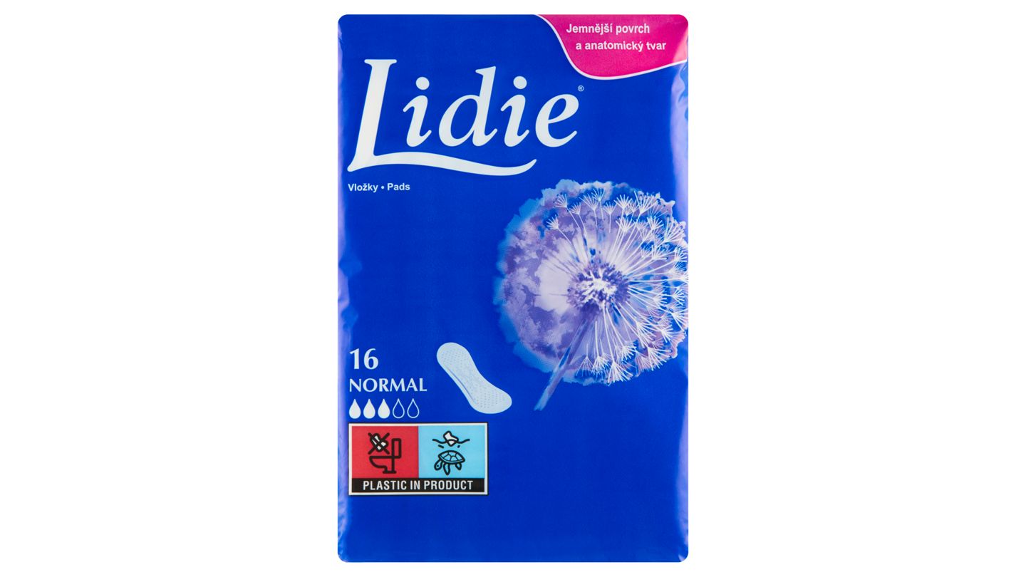 Lidie Normal vložky 16 ks
