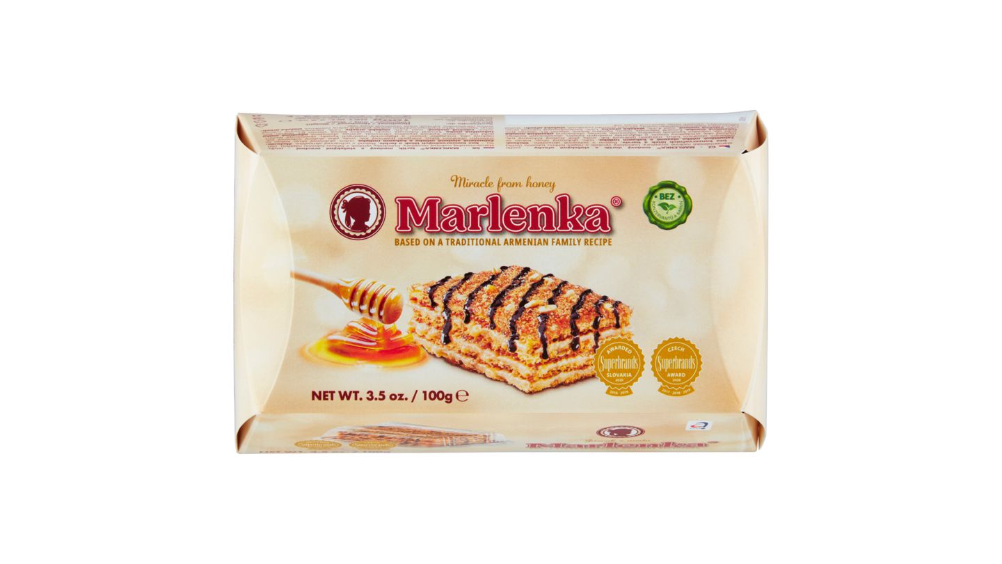 Marlenka Medový dortík s vlašskými ořechy 100g