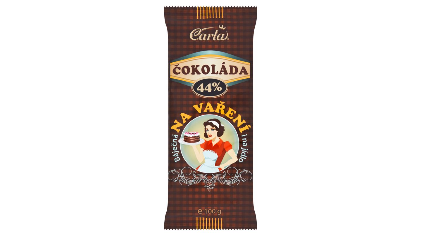 Carla Čokoláda na vaření 44% 100g