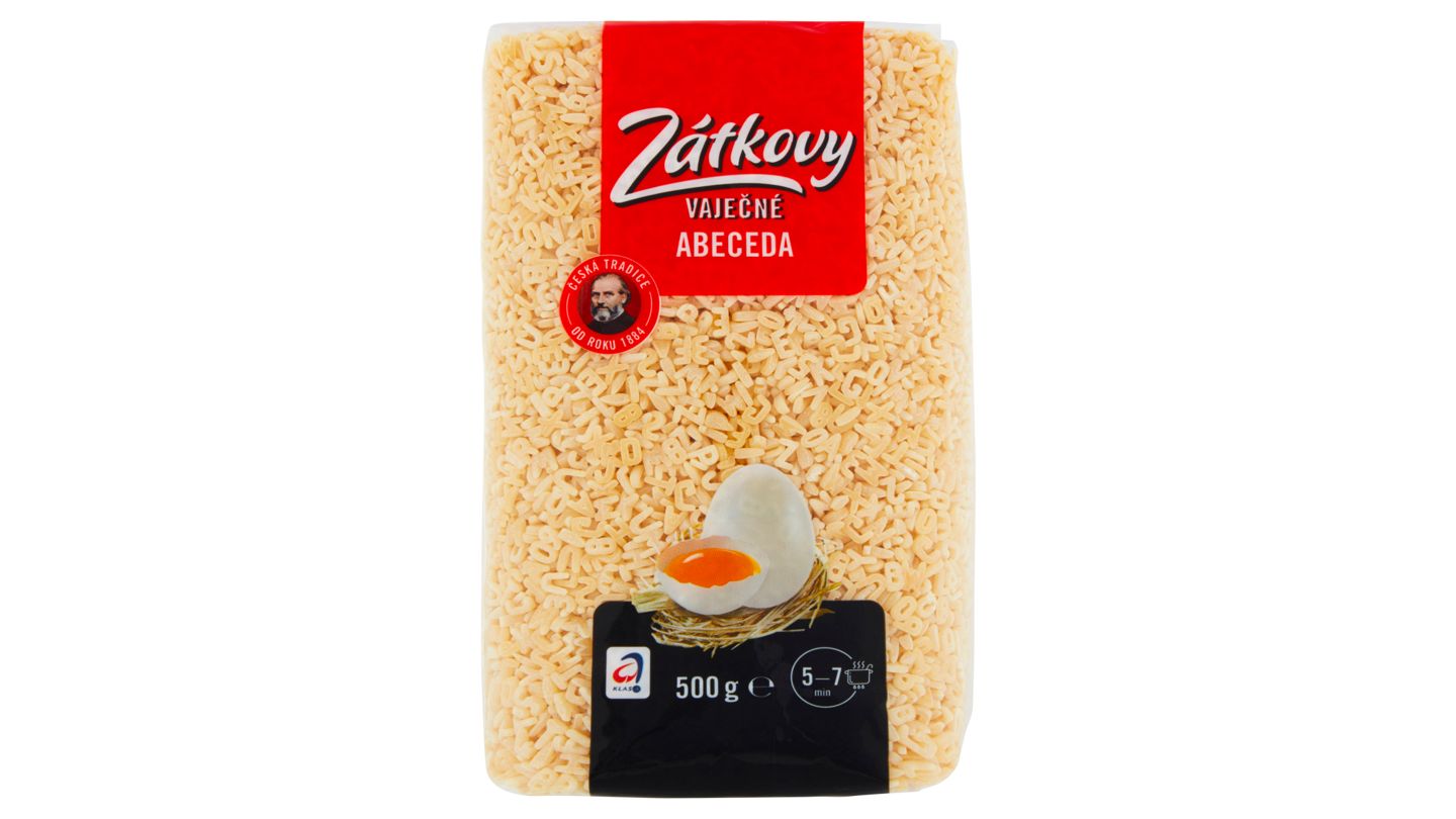 Zátkovy Vaječné Abeceda 500g