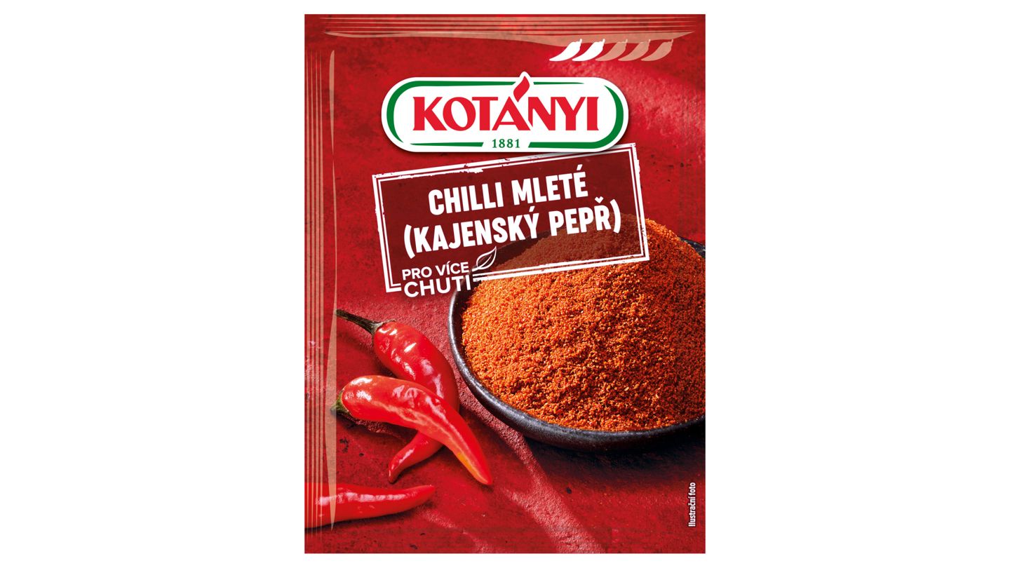Kotányi Chilli mleté kajenský pepř 25g