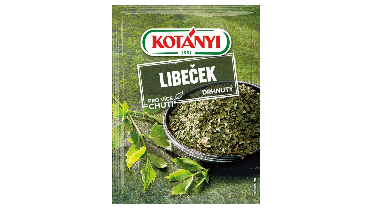Kotányi Libeček drhnutý 10g