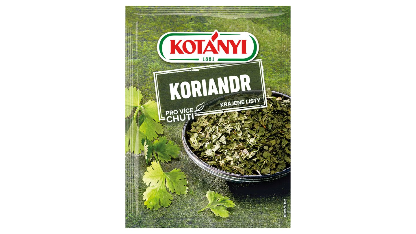 Kotányi Koriandr krájené listy 6g