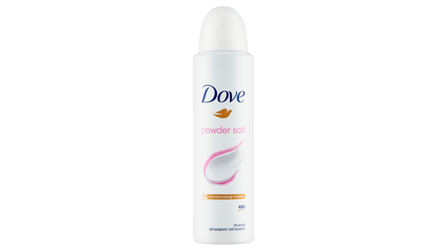 Dove Powder Soft antiperspirant sprej 150ml