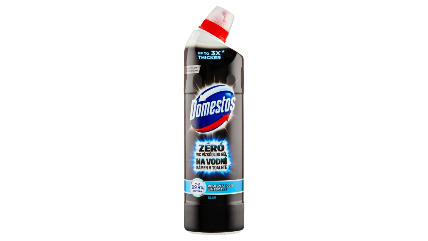 Domestos Blue na vodní kámen v toaletě 750ml