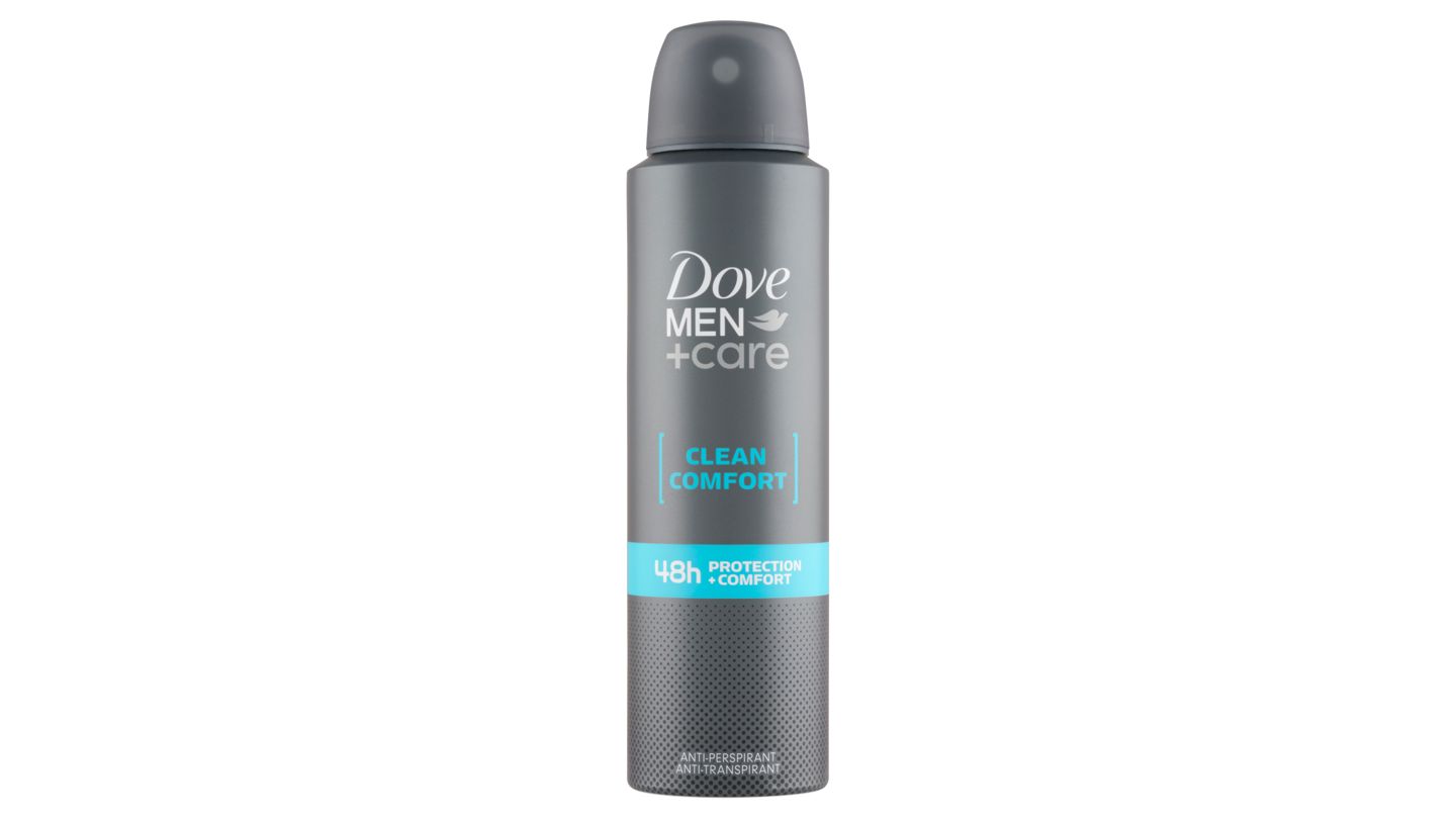 Dove Men+Care Clean Comfort antiperspirant sprej pro muže 150ml