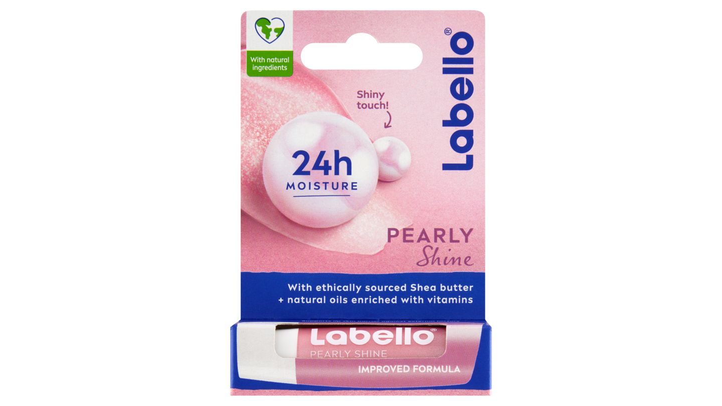 Labello Pearly Shine pečující balzám na rty 4,8g