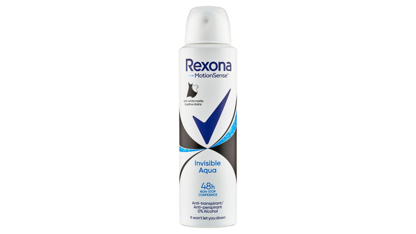 Rexona Invisible Aqua antiperspirant sprej 150ml