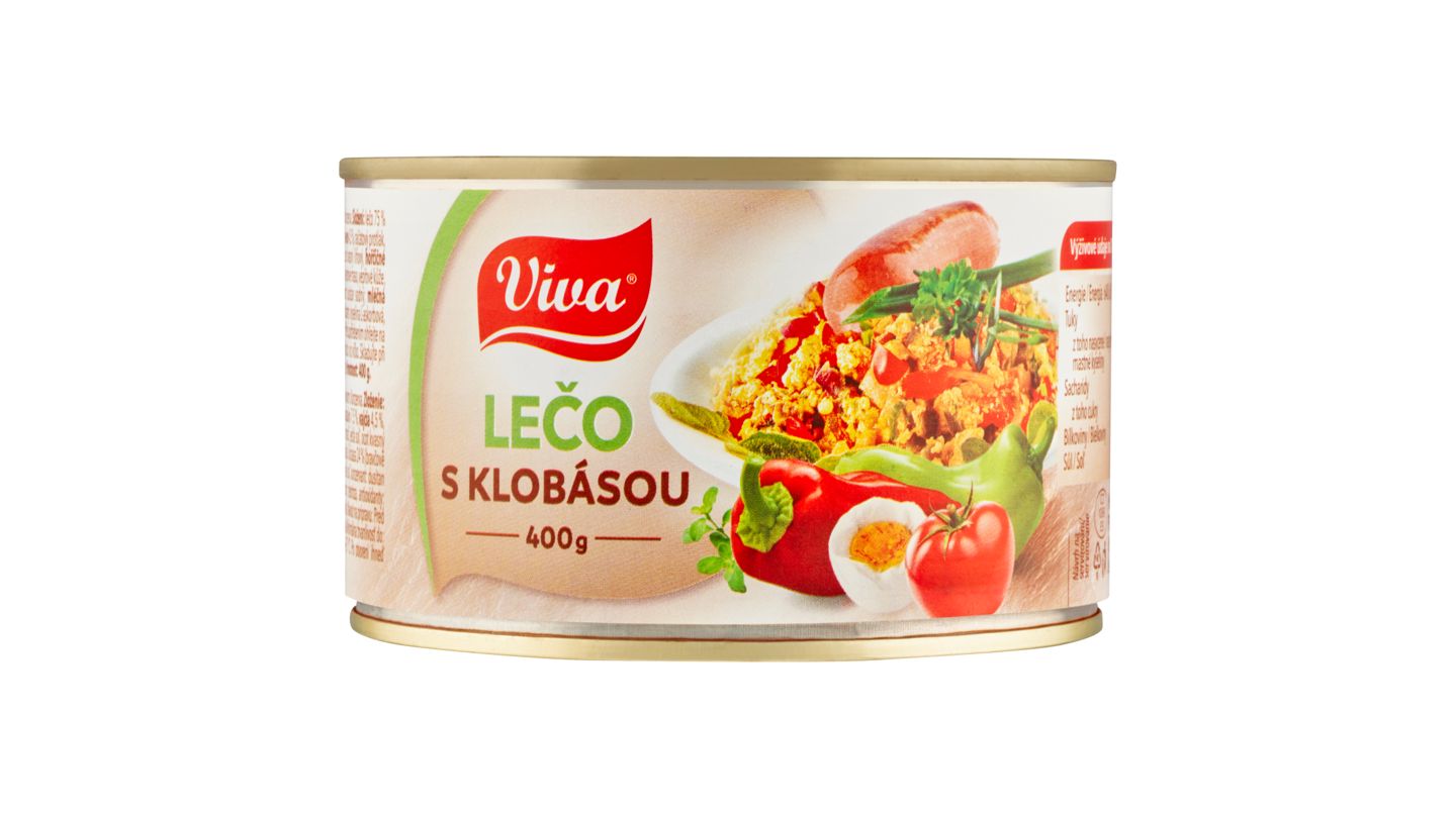 Viva Lečo s klobásou 400g