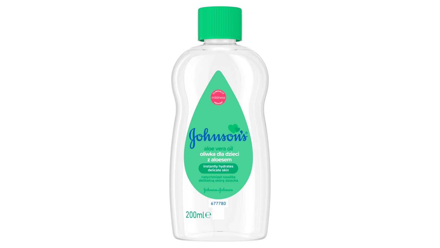 Johnson's Dětský olej s aloe vera 200ml
